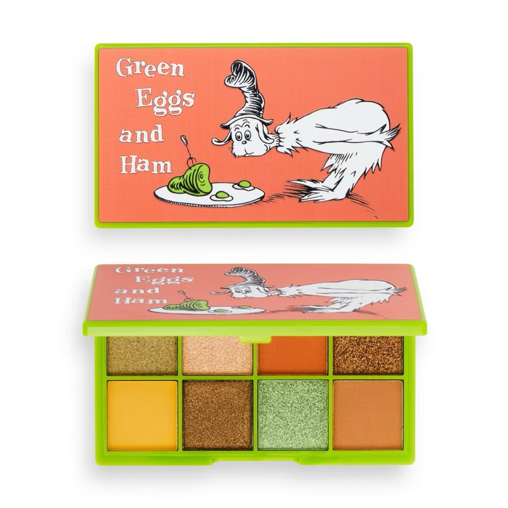 I Heart Revolution x Dr. Seuss Green Eggs and Ham Eyeshadow Palette